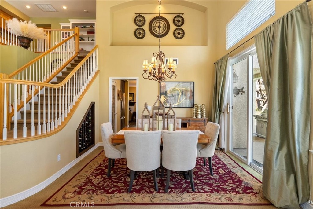 1945 Fieldstone Circle Paso Robles, CA 93446 - Photo 8 of 48 a view of a dining room with furniture window and wooden floor