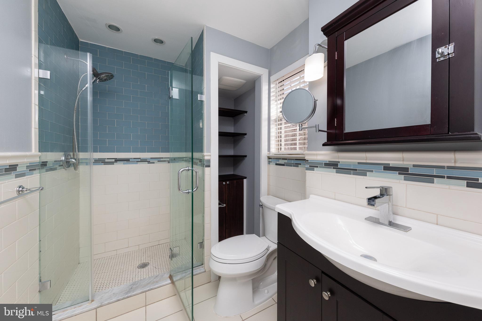 305 Ripka Street, Unit A Philadelphia, PA 19128 - Photo 14 of 26 Upstairs Ceramic Hall Bath