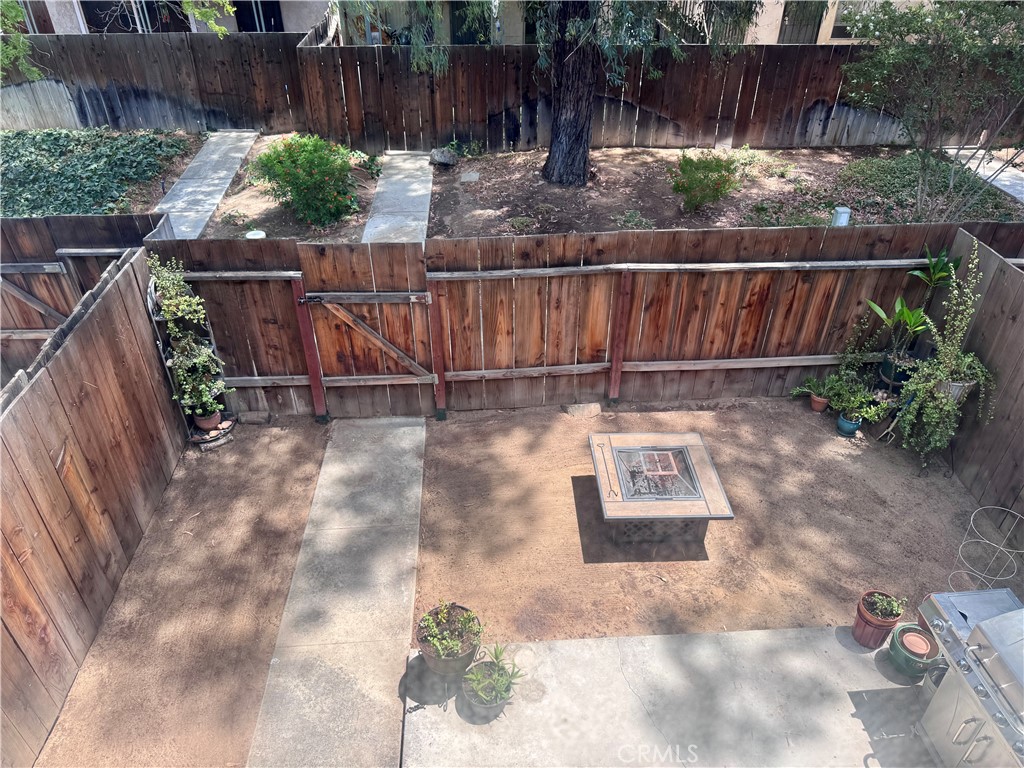 4877 Jackson Street, Unit B Riverside, CA 92503 - Photo 19 of 33 View of the Front Patio from the Non-Primary Bedroom