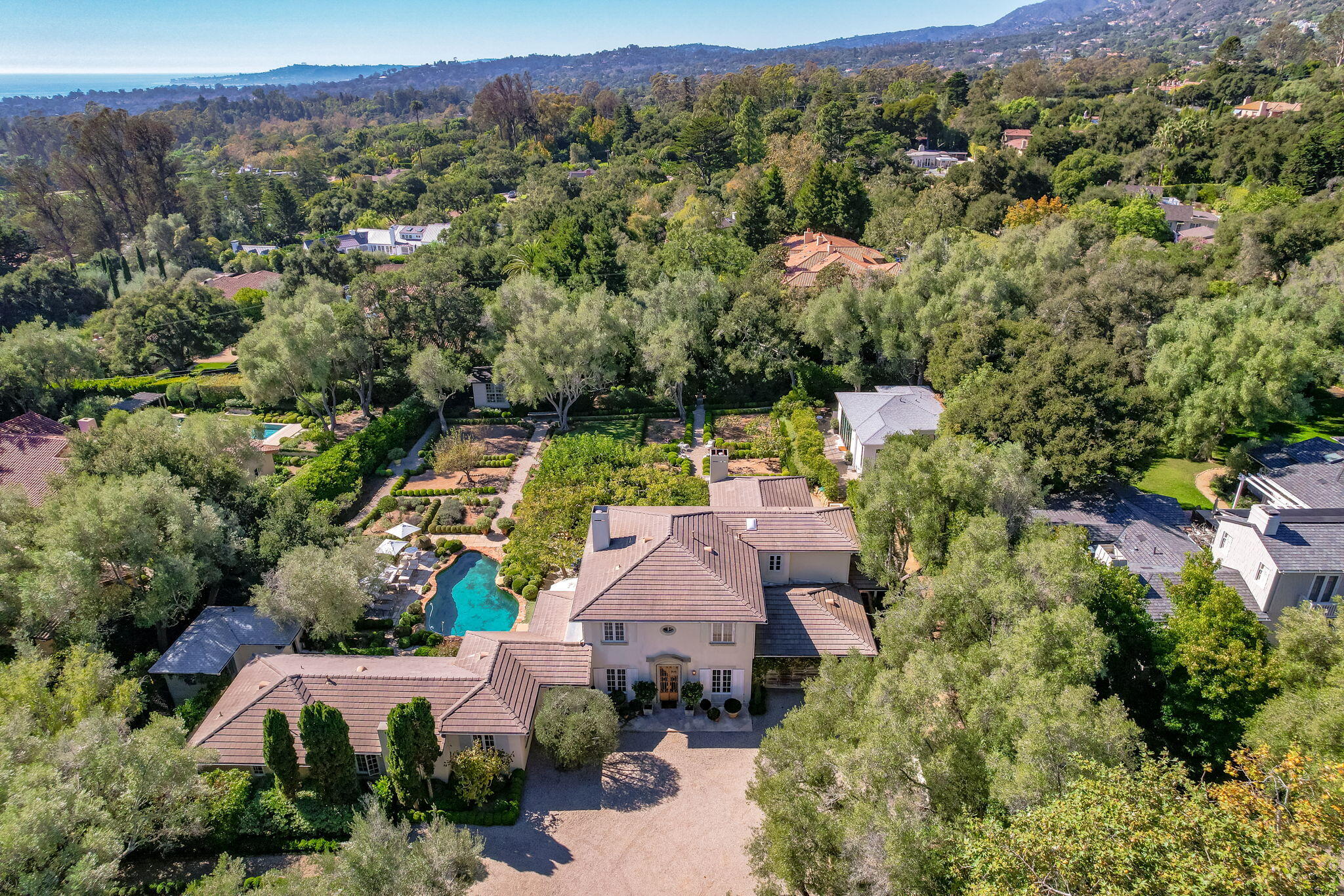 0 Olive Road Montecito, CA 93108 - Photo 3 of 43 3 - Olive Rd (aerial)