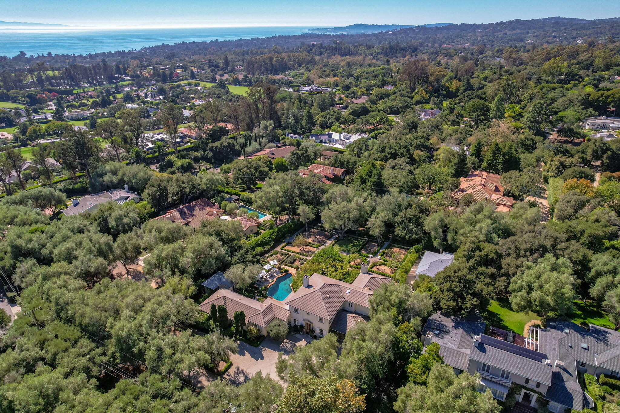 0 Olive Road Montecito, CA 93108 - Photo 4 of 43 4 - Olive Rd (aerial)