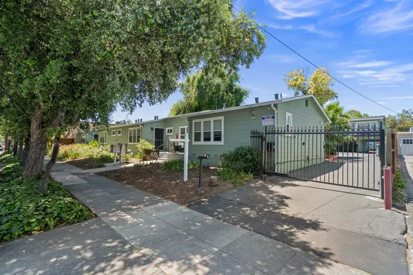 a view of a out door space area