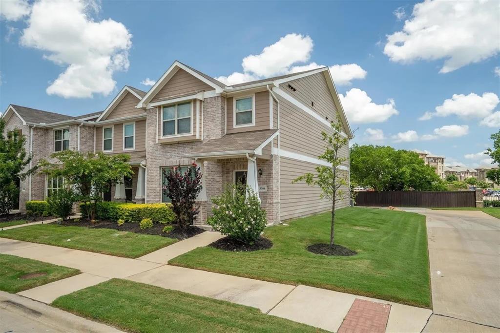 3300 Becker Drive Denton, TX 76207 - Photo 5 of 28 front view of a house with a yard