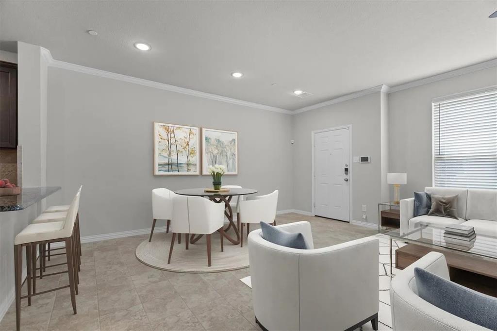 3300 Becker Drive Denton, TX 76207 - Photo 8 of 28 a living room with furniture and a large window