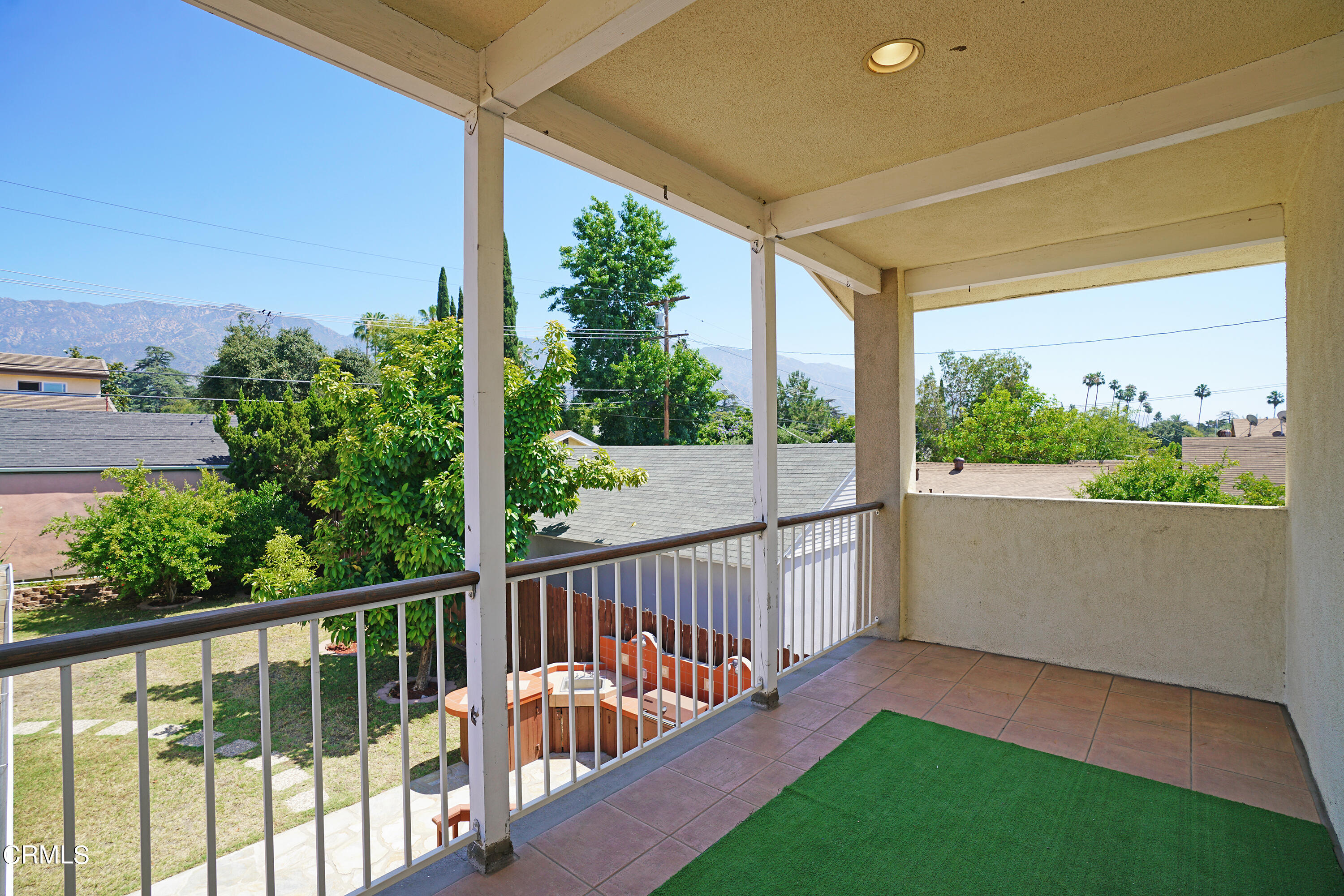 1739 Brigden Road Pasadena, CA 91104 - Photo 24 of 33 a view of a porch with a yard