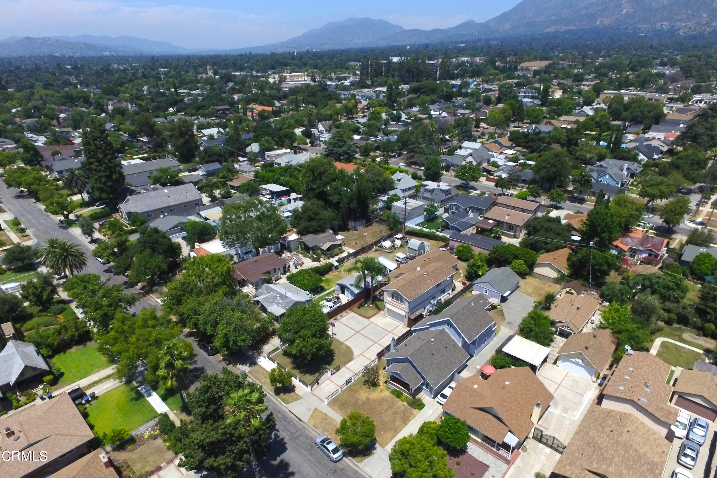 1739 Brigden Road Pasadena, CA 91104 - Photo 30 of 33 an aerial view of residential houses with outdoor space