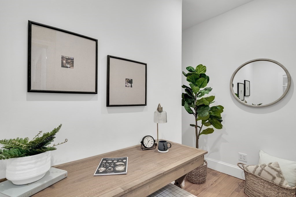 295 Beacon Street, Unit 2 Boston, MA 02116 - Photo 13 of 29 a living room with furniture and a potted plant