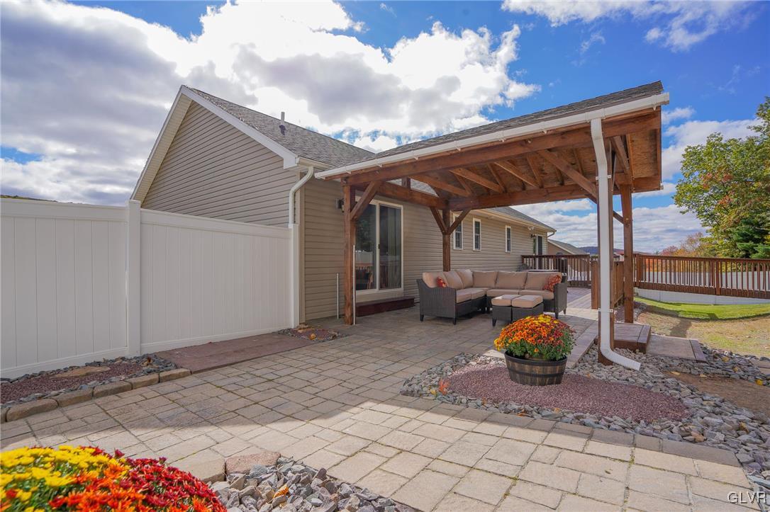 259 Owl Creek Road Tamaqua, PA 18252 - Photo 32 of 50 a view of a chair and table in backyard of the house