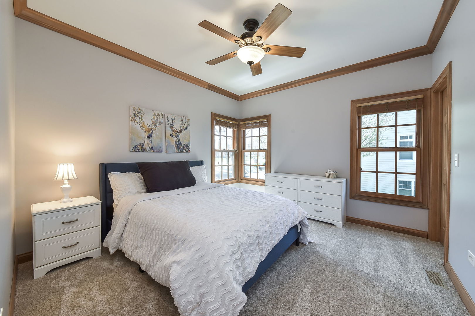 1737 Hunters Ridge Lane Sugar Grove, IL 60554 - Photo 23 of 50 a spacious bedroom with a bed and a window