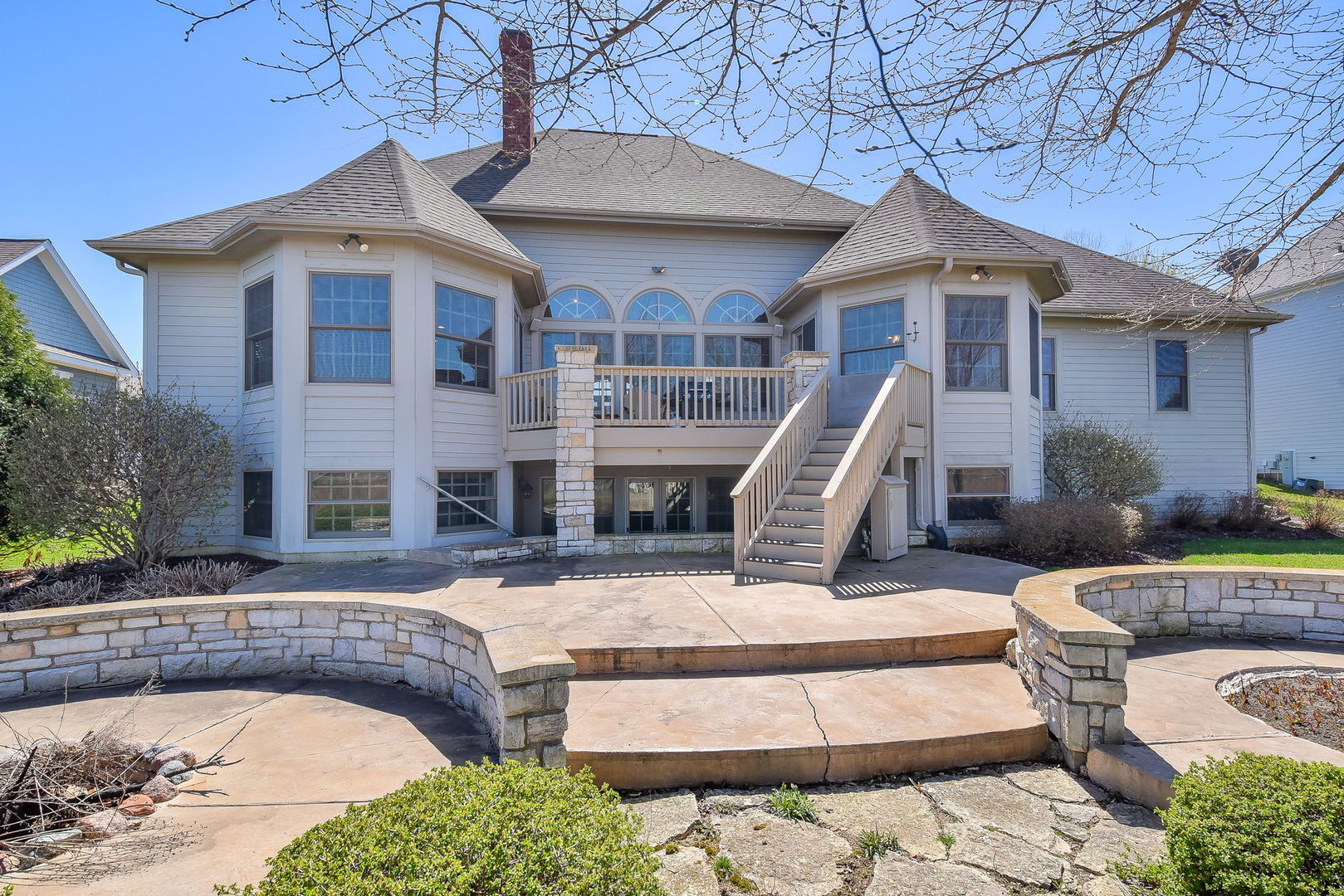 1737 Hunters Ridge Lane Sugar Grove, IL 60554 - Photo 48 of 50 a view of a house with swimming pool and sitting area