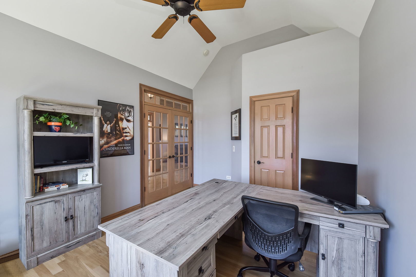 1737 Hunters Ridge Lane Sugar Grove, IL 60554 - Photo 5 of 50 a dinning room with kitchen island furniture and a flat screen tv