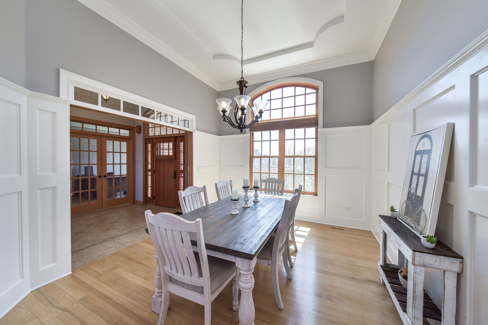 1737 Hunters Ridge Lane Sugar Grove, IL 60554 - Photo 6 of 50 a view of a dining room with furniture window and wooden floor
