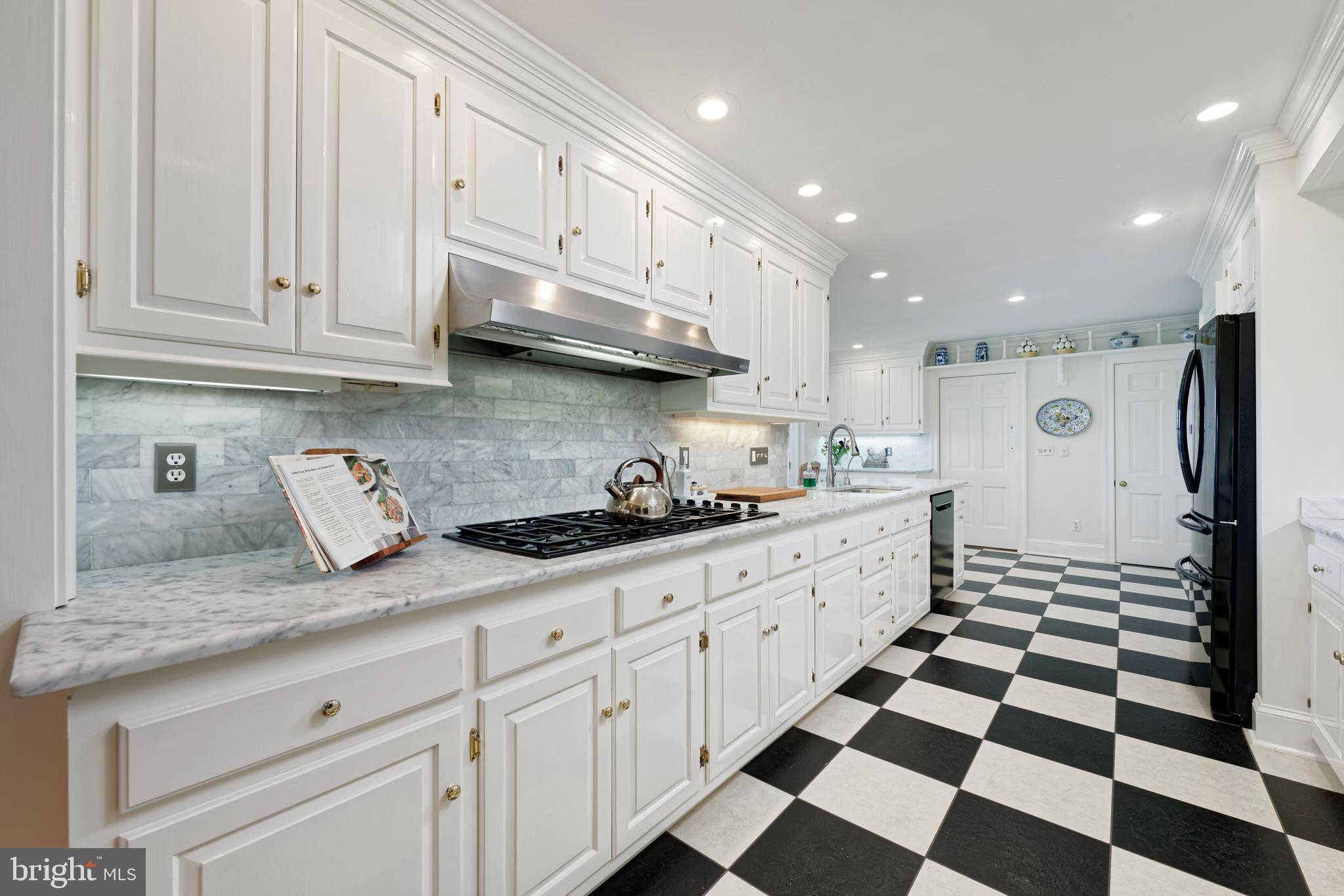 35771 Snake Hill Road Middleburg, VA 20117 - Photo 15 of 74 View of upgraded galley kitchen w/marble counters