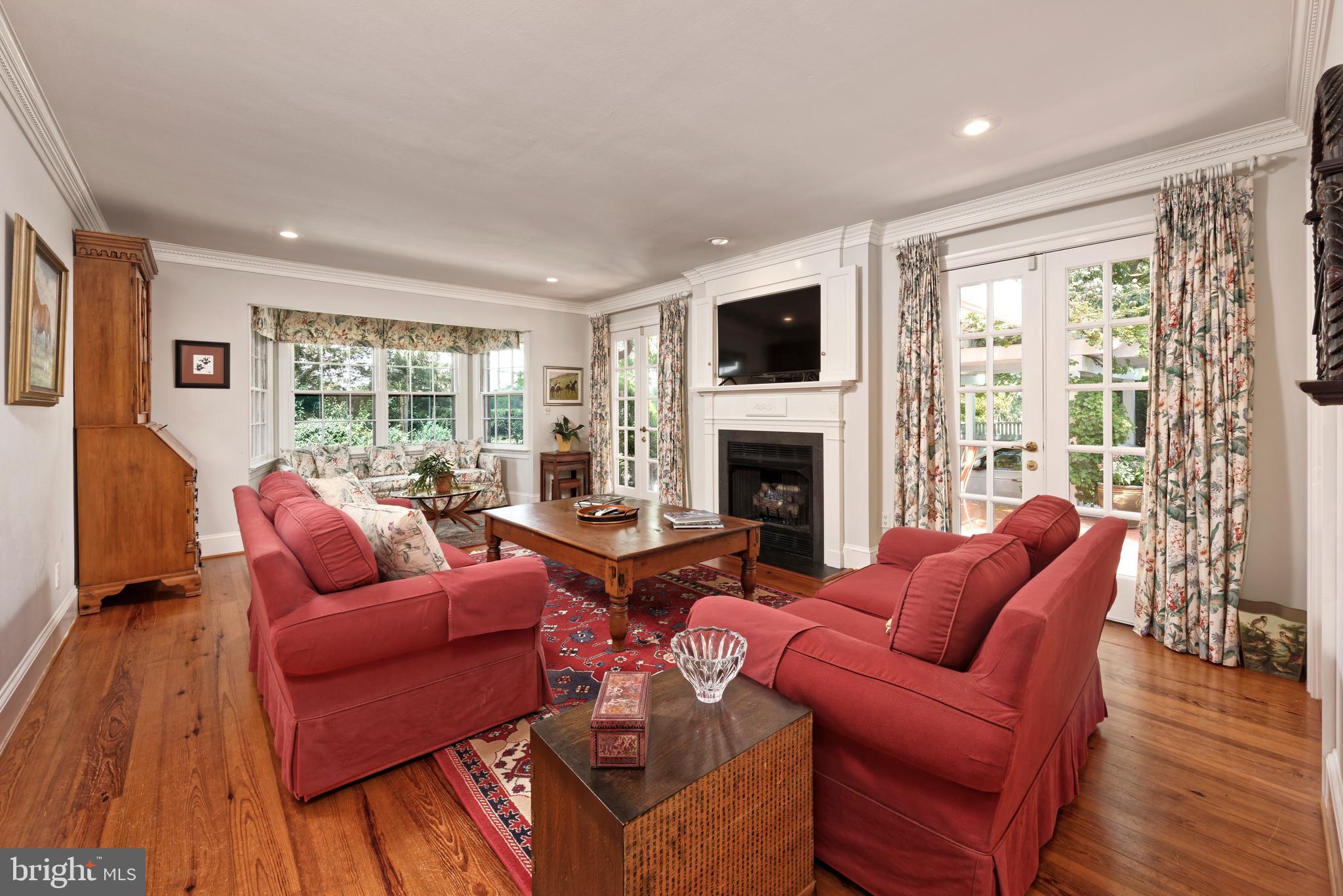 35771 Snake Hill Road Middleburg, VA 20117 - Photo 17 of 74 Family room has french doors to side terrace
