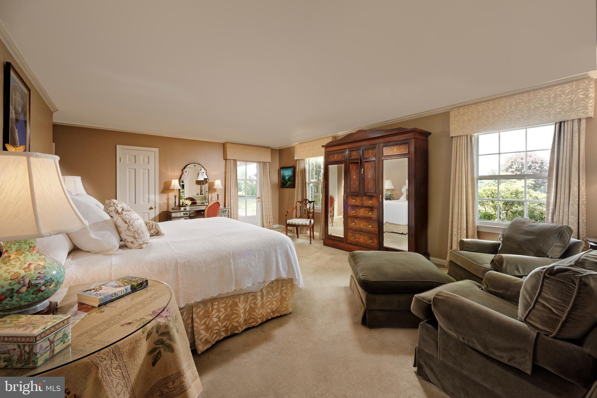 35771 Snake Hill Road Middleburg, VA 20117 - Photo 18 of 74 Luxury primary BR suite has garden views & access