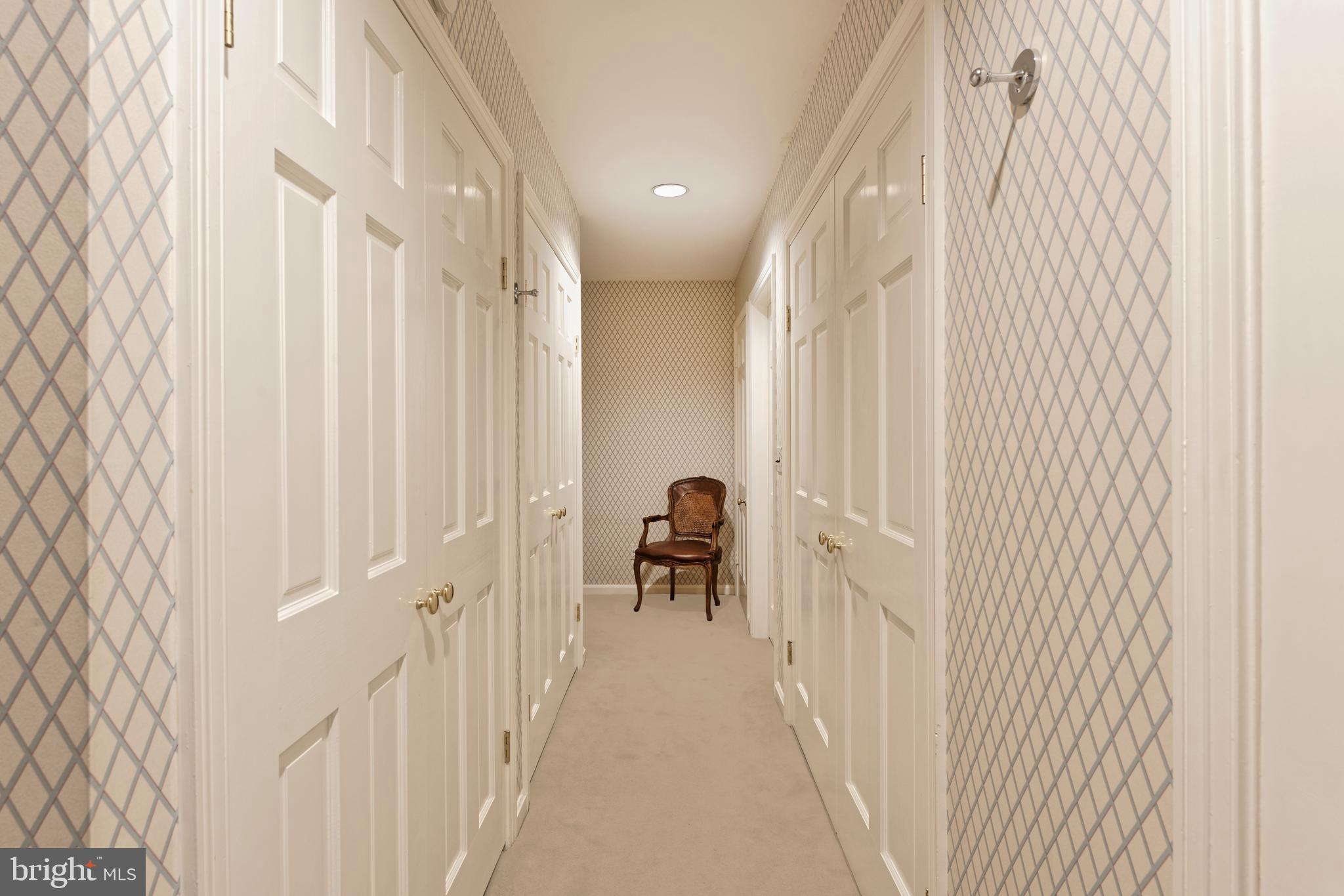 35771 Snake Hill Road Middleburg, VA 20117 - Photo 22 of 74 Hall of closets with extensive built-ins
