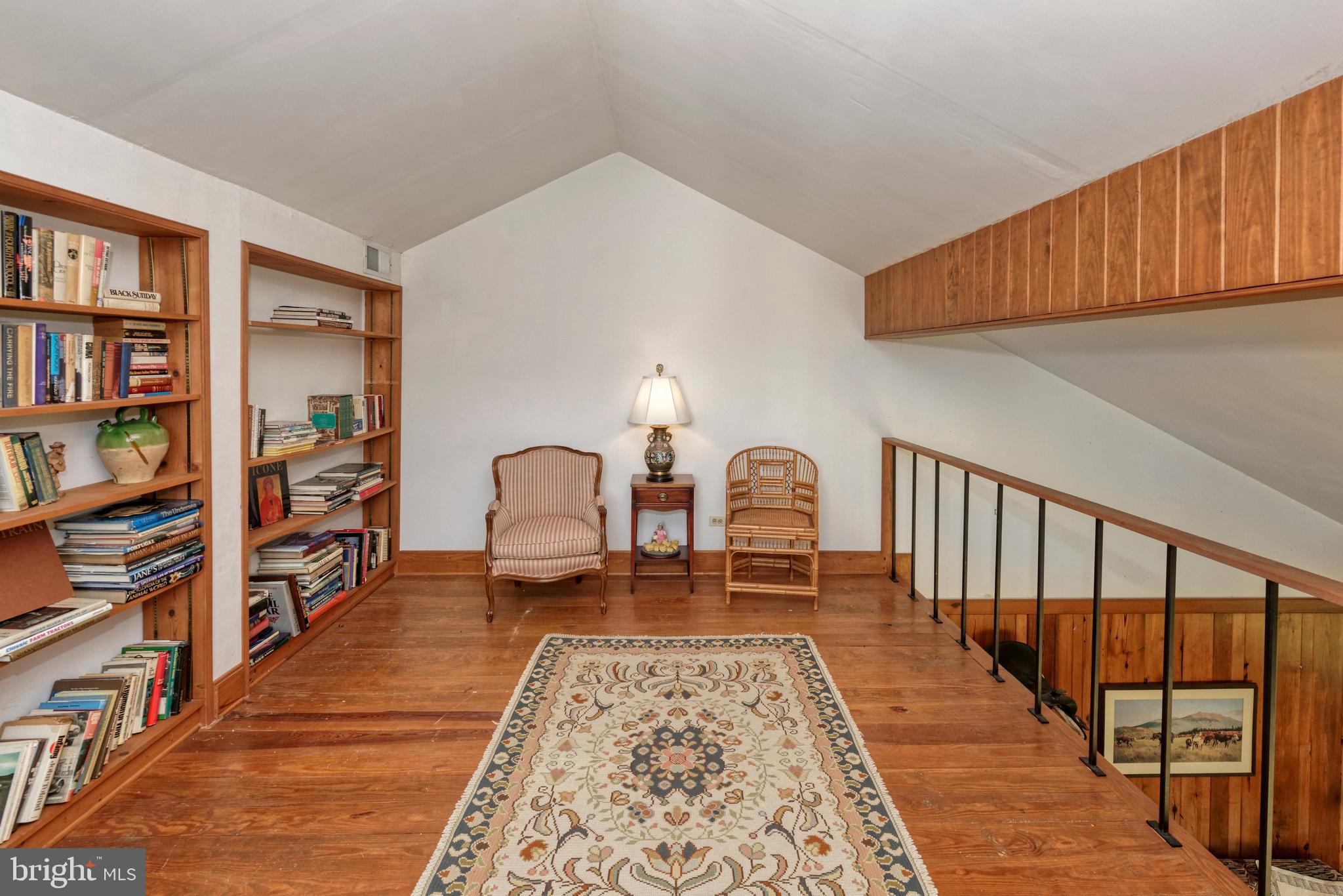 35771 Snake Hill Road Middleburg, VA 20117 - Photo 46 of 74 View of loft accessed by spiral stairs in tack rm