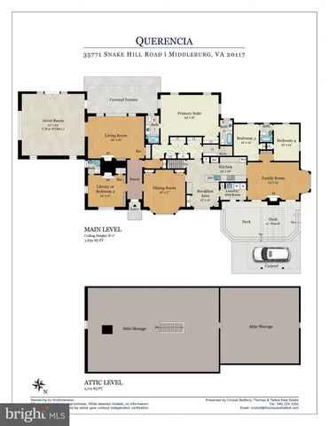 $2,495,000 | 35771 Snake Hill Road, Middleburg, VA 20117