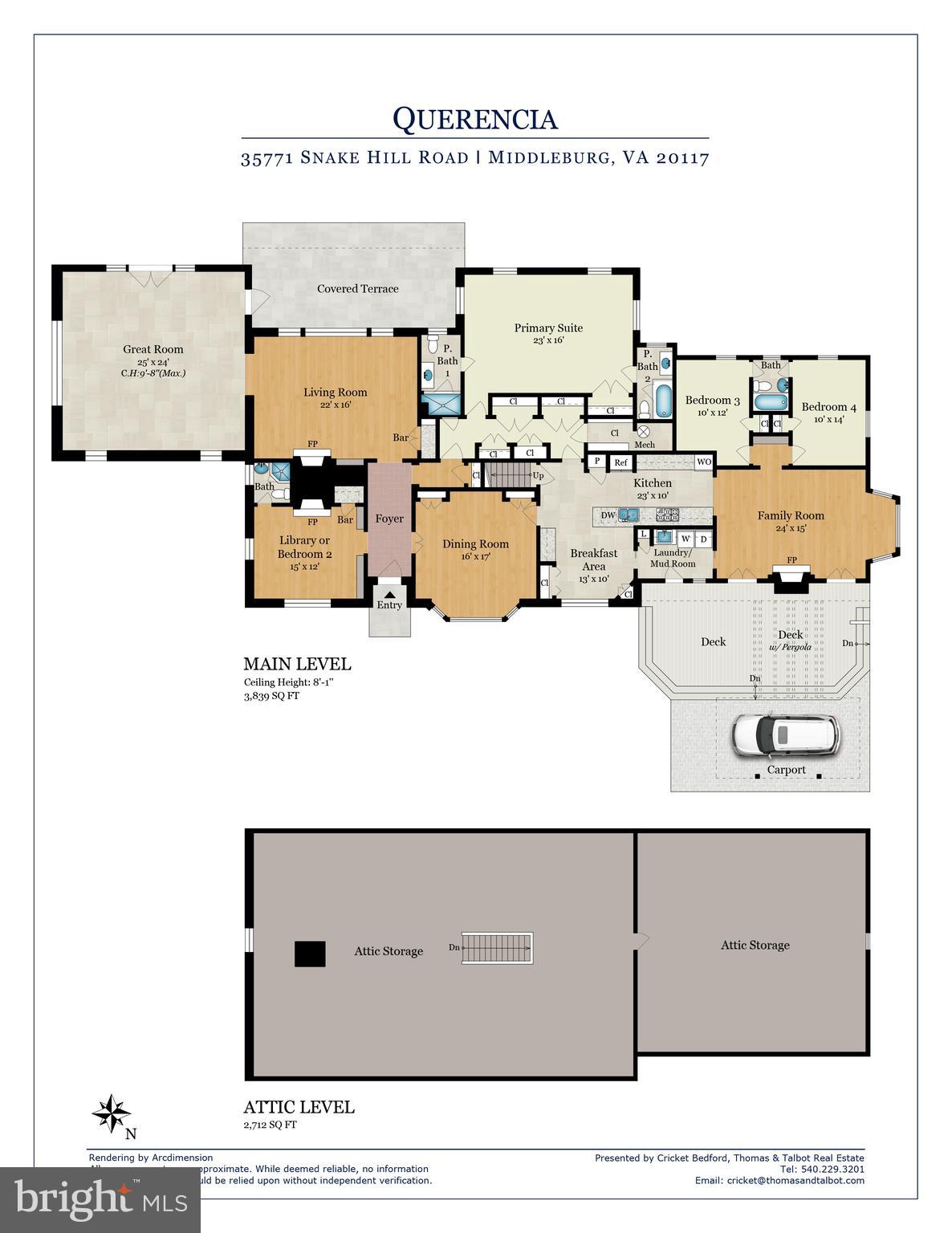 35771 Snake Hill Road Middleburg, VA 20117 - Photo 73 of 74 Main House Floor Plans