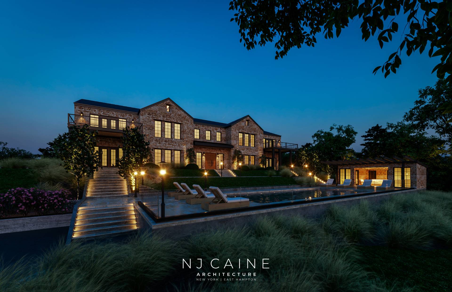 825 Old Sag Harbor Road Water Mill, NY 11976 - Photo 1 of 7 a front view of a house with garden