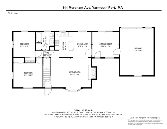 $679,000 | 111 Merchant Avenue, Yarmouth Port, MA 02675