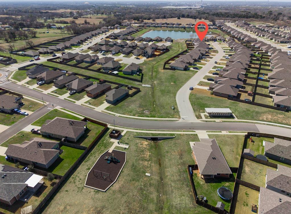 4009 Bravo Ranch Road Waco, TX 76705 - Photo 34 of 34 an aerial view of a chairs and table