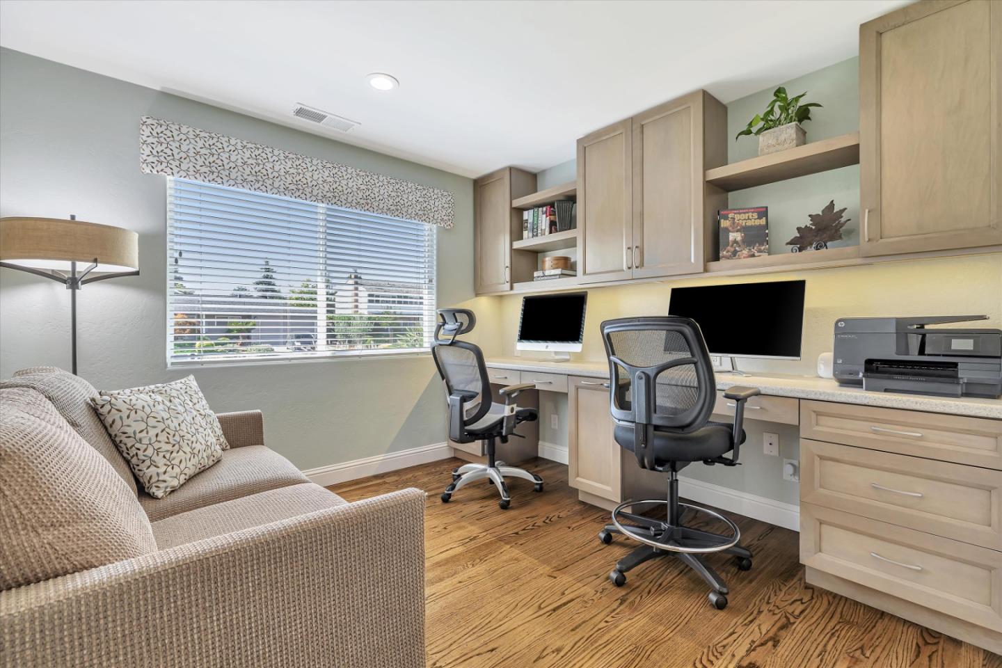 1190 Bruckner Circle Mountain View, CA 94040 - Photo 26 of 51 a view of a livingroom with workspace and a couch