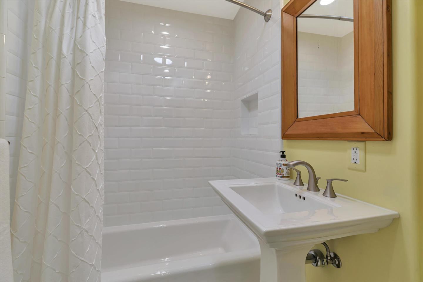 1190 Bruckner Circle Mountain View, CA 94040 - Photo 29 of 51 a bathroom with a sink and a mirror