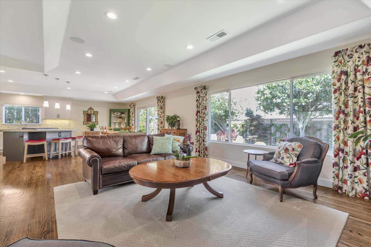 1190 Bruckner Circle Mountain View, CA 94040 - Photo 8 of 51 a living room with furniture and a large window