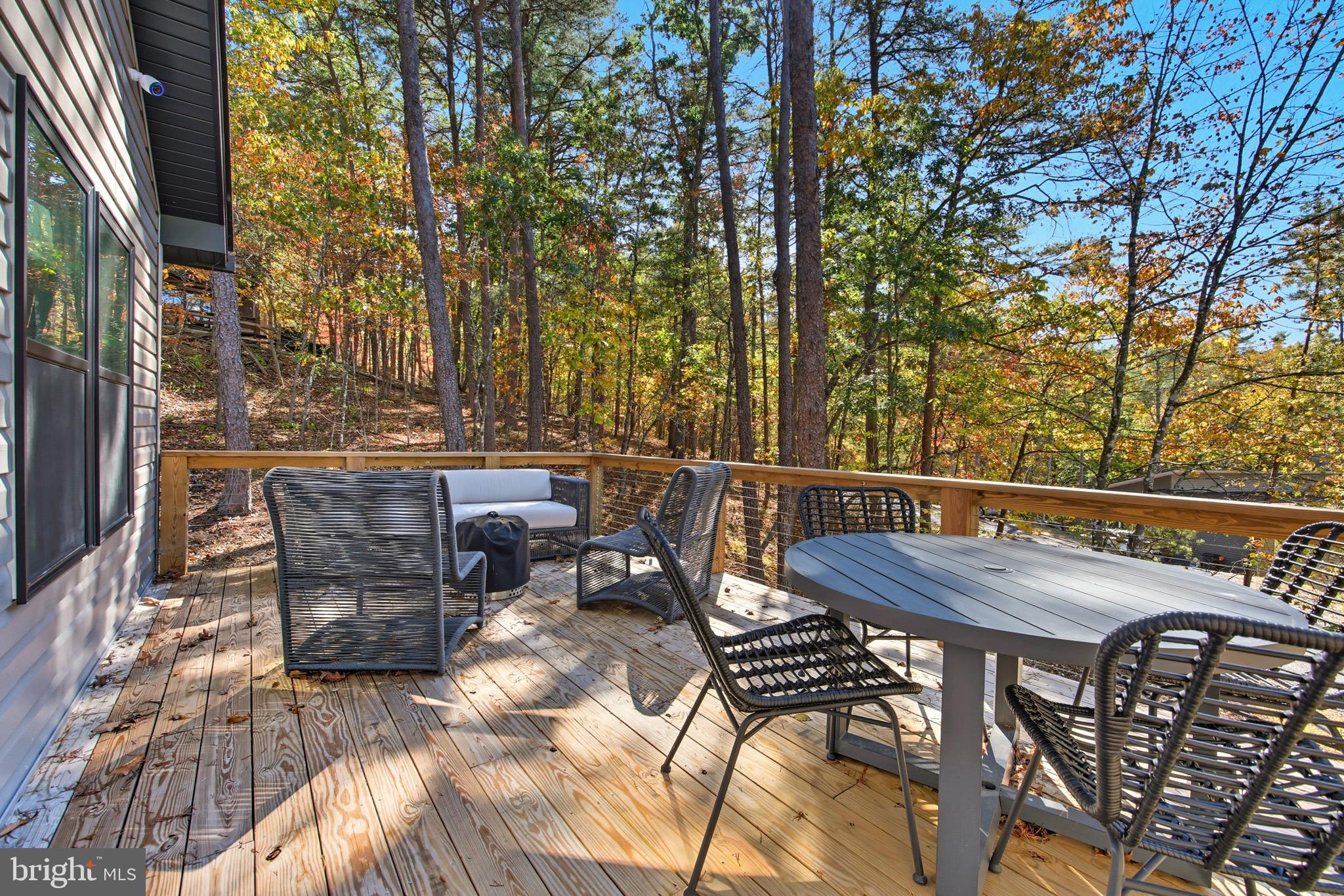 395 Deloris Road Mount Jackson, VA 22842 - Photo 9 of 48 a view of a chairs and table on the balcony