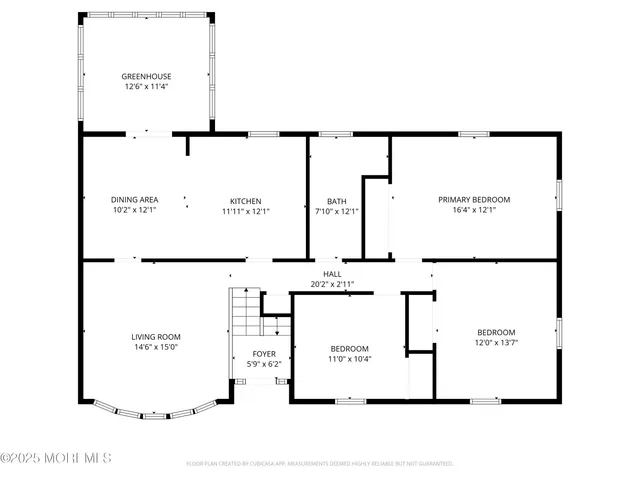 a picture of a bench in front of a window