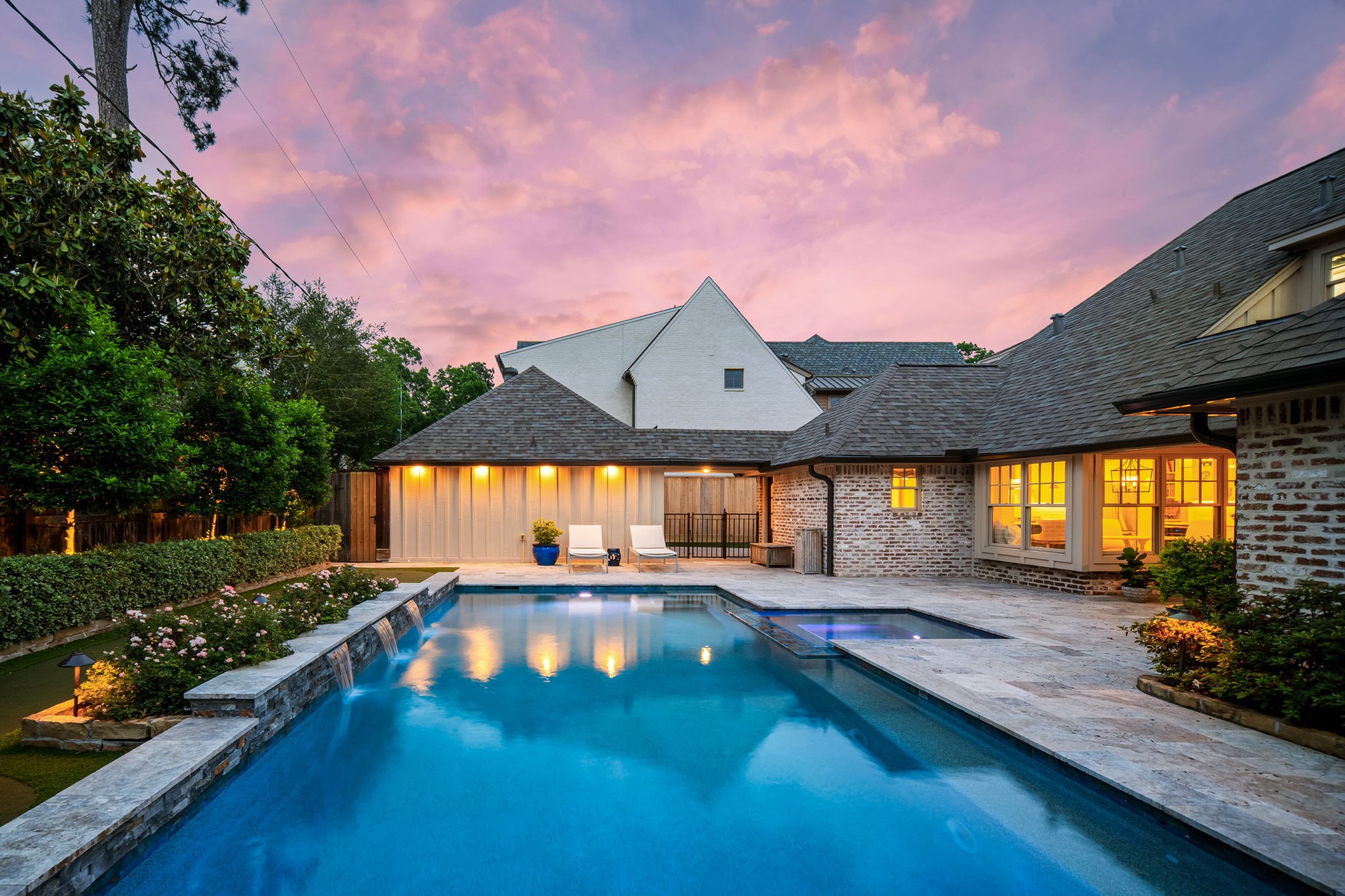 13614 Apple Tree Road Houston, TX 77079 - Photo 37 of 38 a swimming pool view with a outdoor space