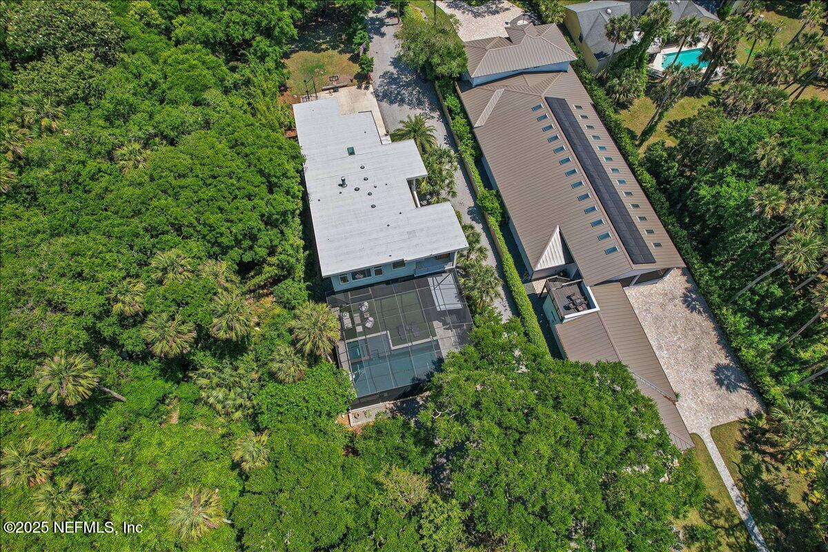 2446 Seminole Road Atlantic Beach, FL 32233 - Photo 44 of 45 an aerial view of a house with a yard