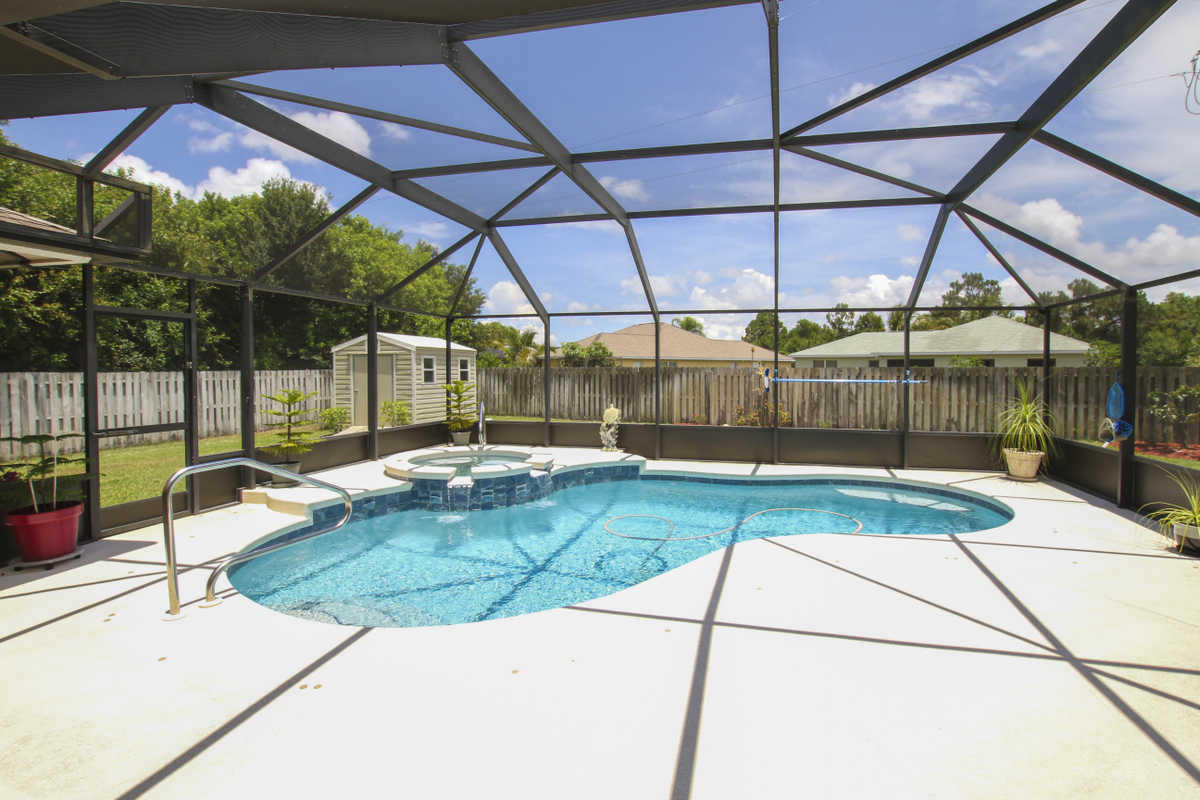 502 Southwest Homeland Road Port St. Lucie, FL 34953 - Photo 20 of 25 Pool