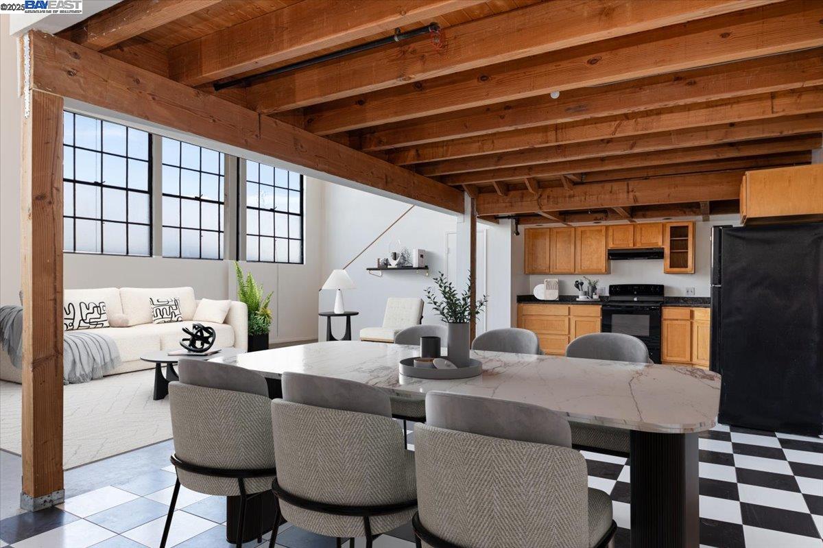1920 Union Street, Unit 2 Oakland, CA 94607 - Photo 1 of 1 a dining room with furniture and window
