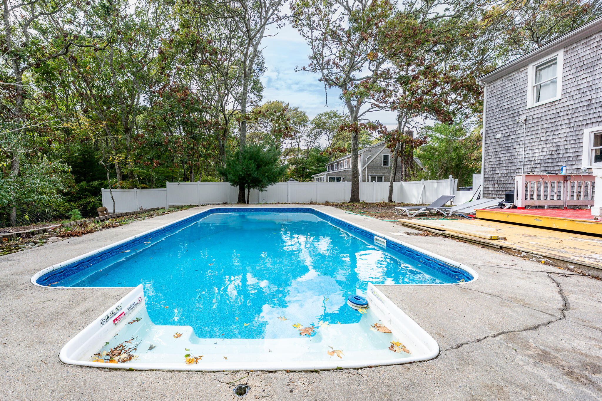 191 James Circle Mashpee, MA 02649 - Photo 10 of 12 a view of a swimming pool with a yard