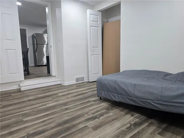 a view of outdoor space with seating area