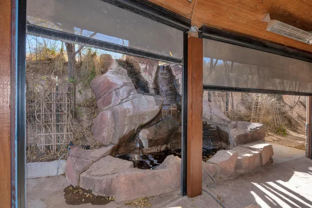 a view of a house with a patio