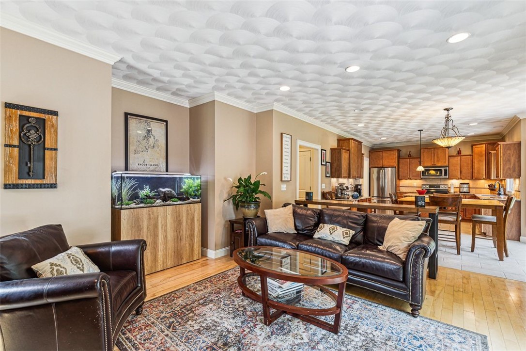 25 Shannon Road Exeter, RI 02822 - Photo 14 of 43 Living room looking into kitchen