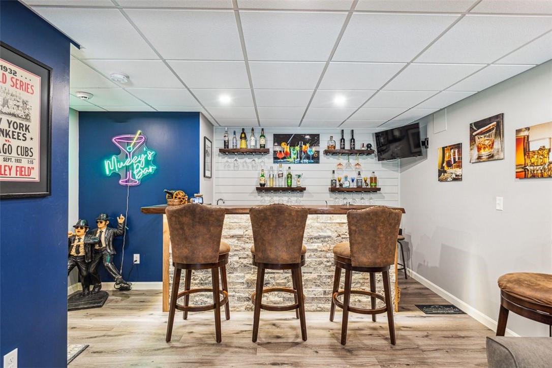 25 Shannon Road Exeter, RI 02822 - Photo 30 of 43 Custom built bar in living area in walkout