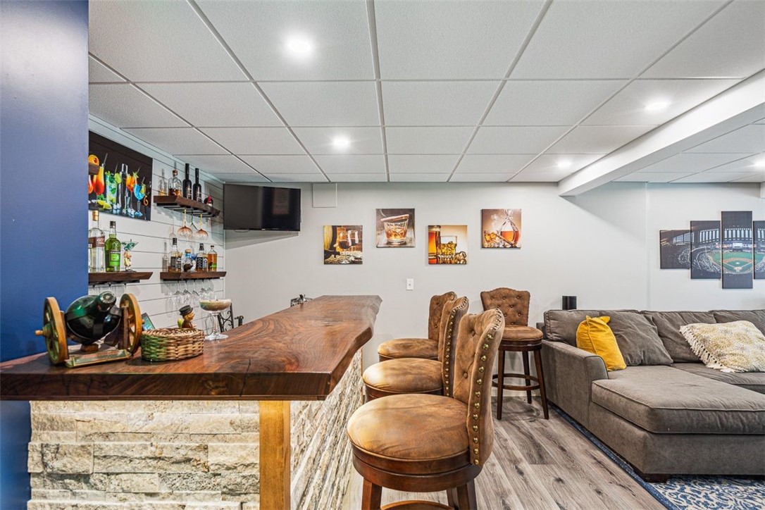 25 Shannon Road Exeter, RI 02822 - Photo 32 of 43 Bar in living area in walk out