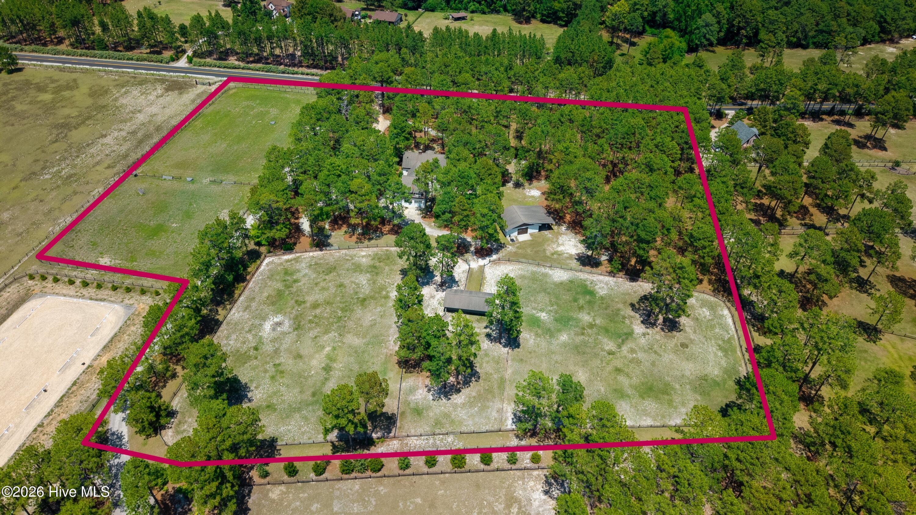769 Youngs Road Vass, NC 28394 - Photo 47 of 49 APPROXIMATE PROPERTY LINES