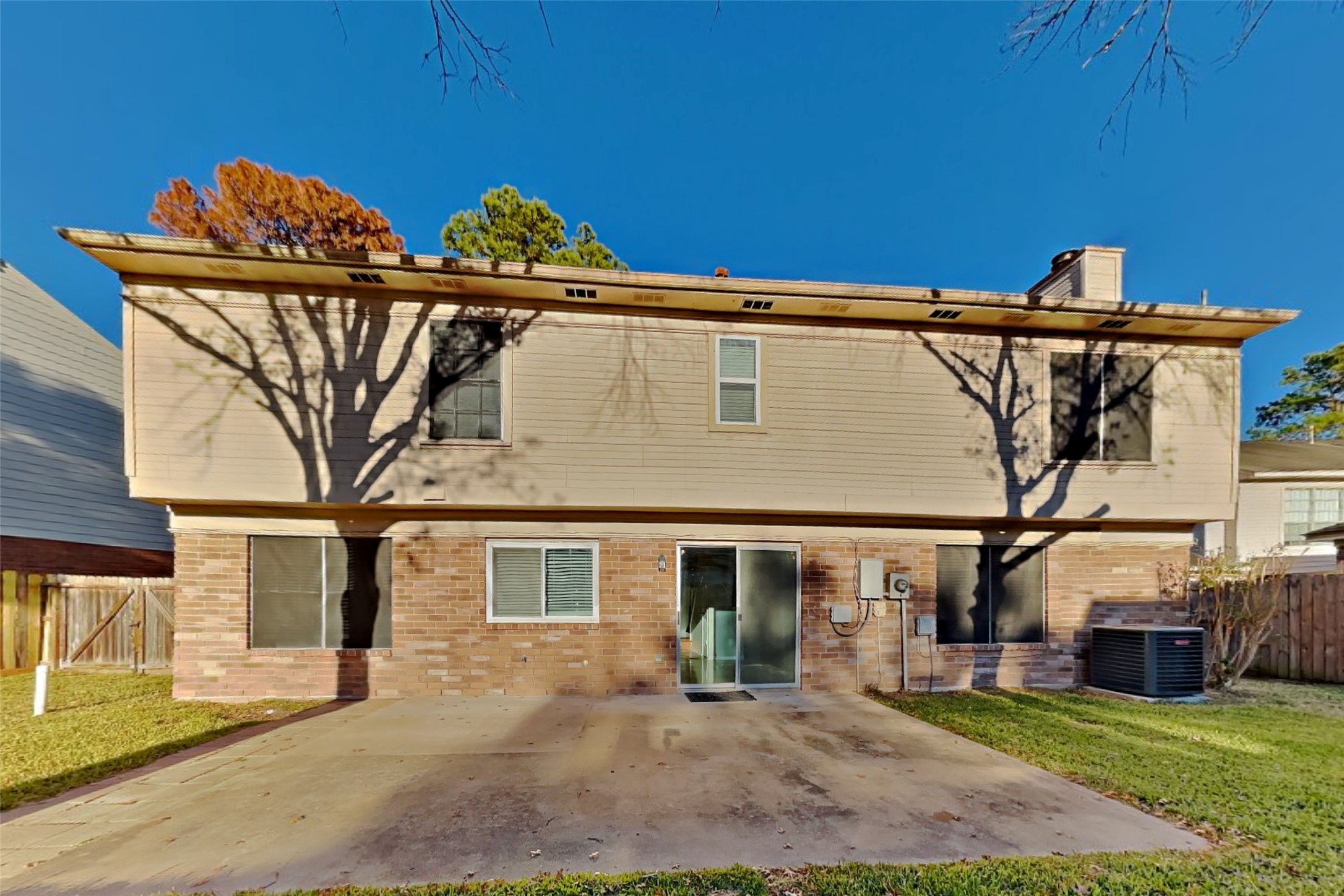 7611 Round Grove Lane Houston, TX 77095 - Photo 20 of 22 a view of a house with roof deck