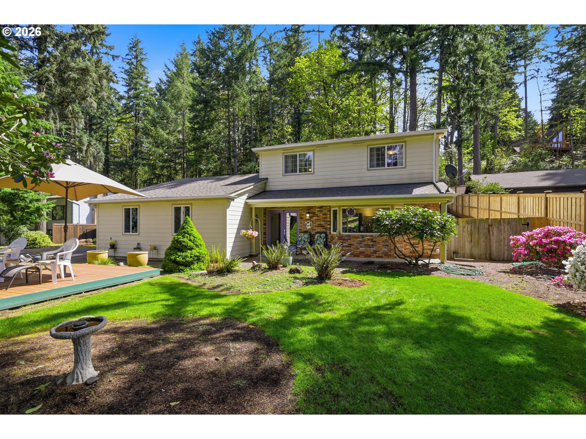88119 Tiki Lane Springfield, OR 97478 - Photo 3 of 35 a view of a house with a yard porch and sitting area