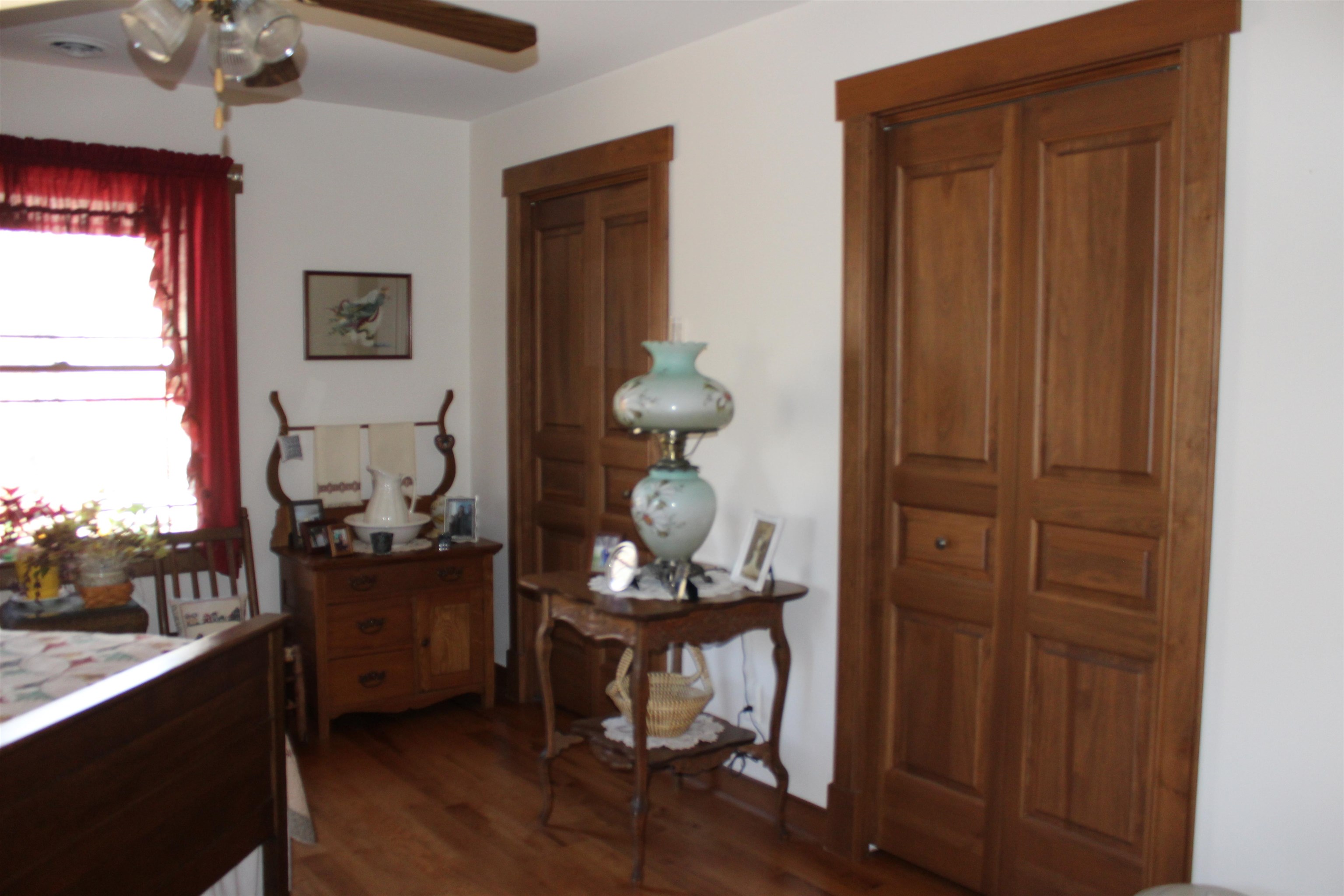 625 Hummingbird Lane Monterey, VA 24465 - Photo 45 of 65 a view of a workspace room with wooden floor and windows