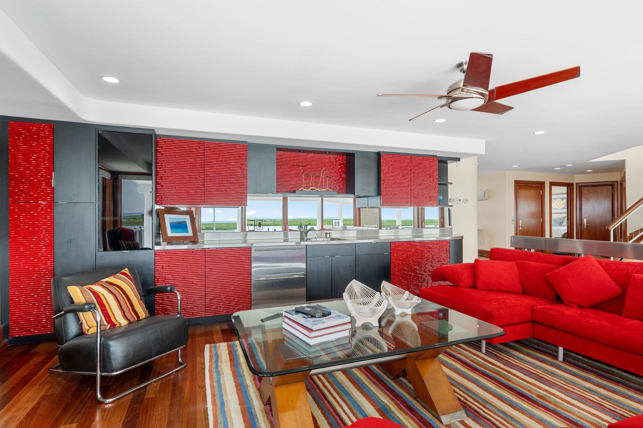 5878 Ocean Drive Avalon, NJ 08202 - Photo 10 of 50 a outdoor living space with furniture and a flat screen tv