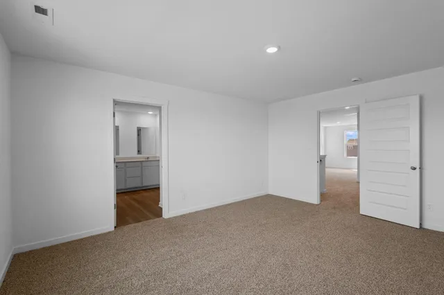 a view of empty room