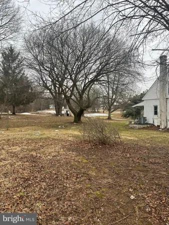 a view of open space with yard