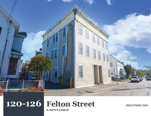 $1,795,000 | 120-126 Felton Street, Waltham, MA 02453
