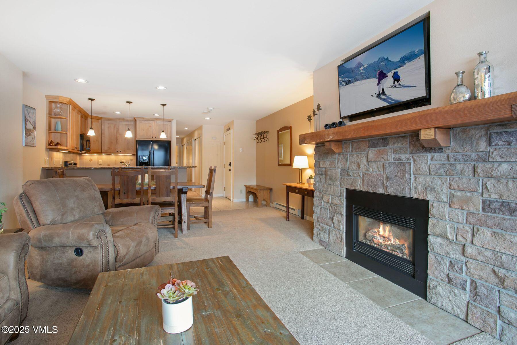 137 Benchmark Road, Unit 205 Avon, CO 81620 - Photo 3 of 23 Living Room